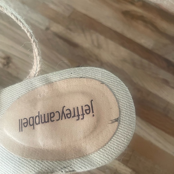 Jeffrey Campbell Raffia Wedge Sandals - “Sailboat” / 9m - Picture 8 of 13